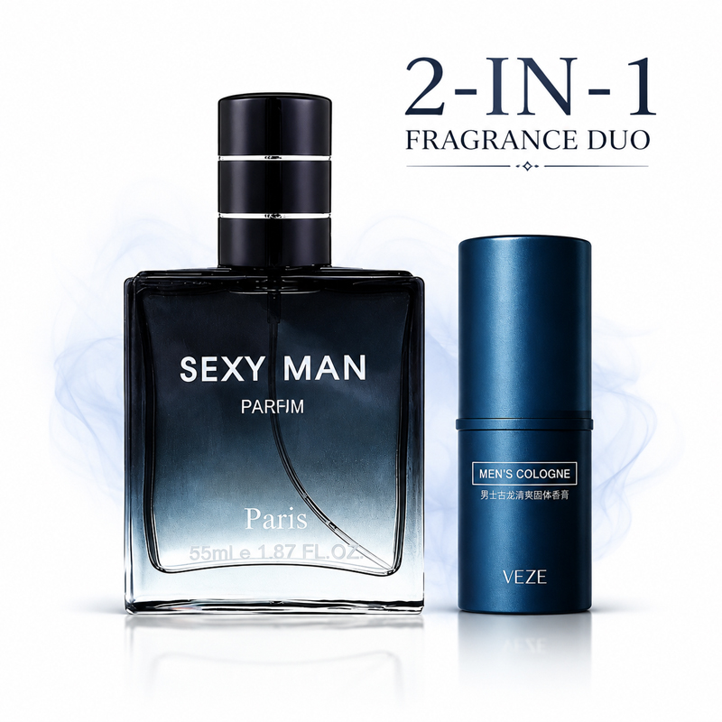 Men’s Perfume Set 2-in-1 Spray - Fragrance Cologne And Perfume 评论和价格